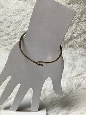 James Avery 925 Sterling Silver Hook-On Bangle Charm Bracelet Minimalist F17-8